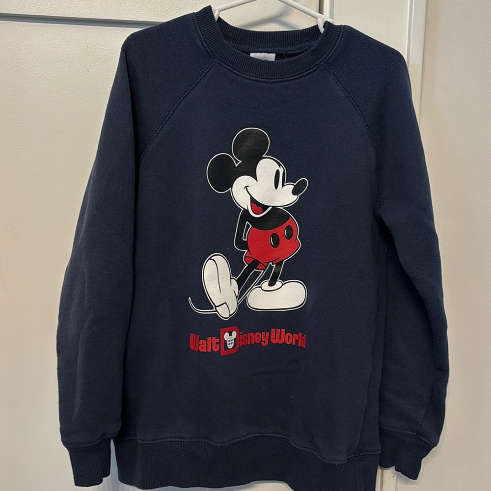 Disney - Walt Disney World Mickey Mouse sweatshirt - kids size 7/8